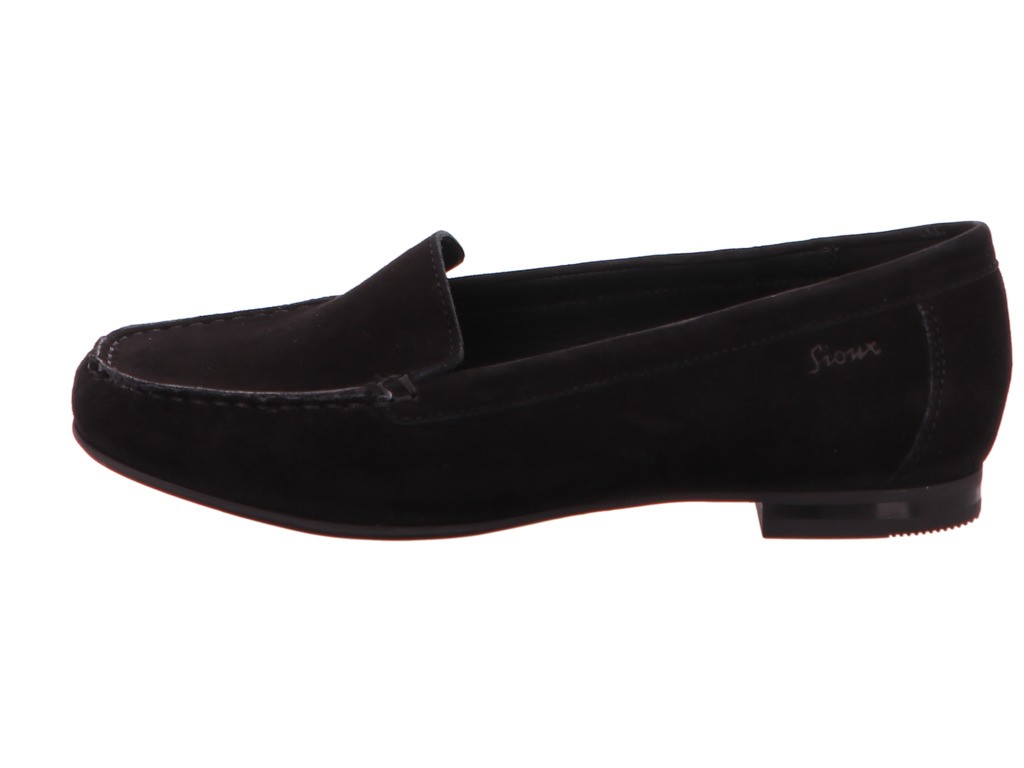 SIOUX Sportliche Slipper schwarz Zalla