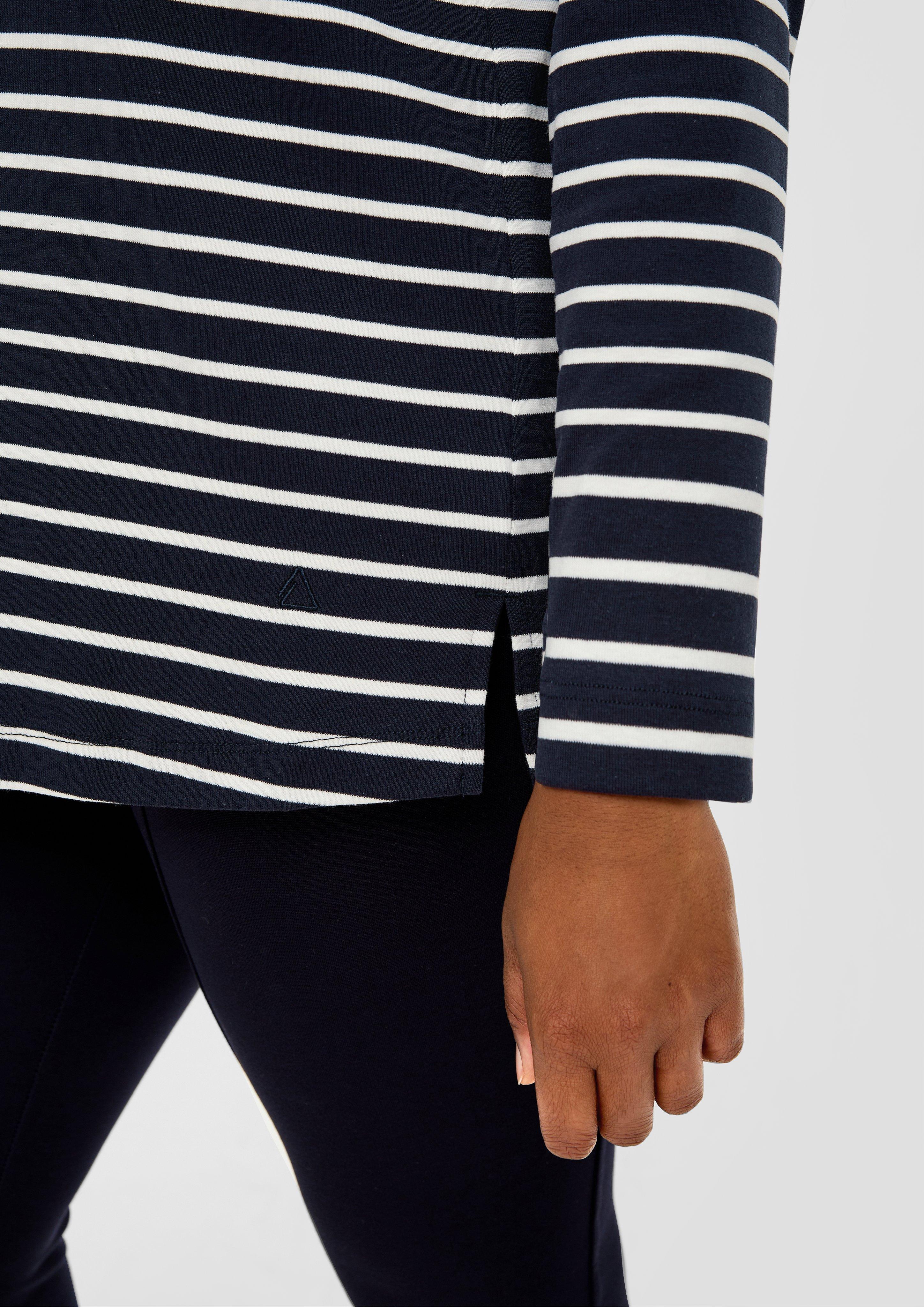 Langarmshirt aus Baumwollstretch  2135879-59G0
