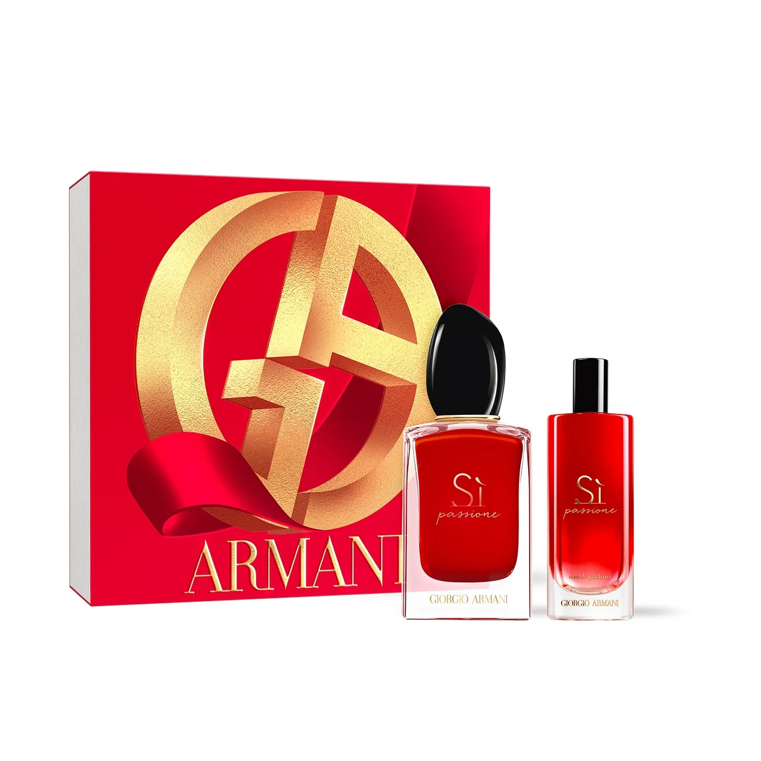 Armani Sì Sì Passione Eau de Parfum Gift Set - Set de regalo de perfume mujer, Eau de Parfum