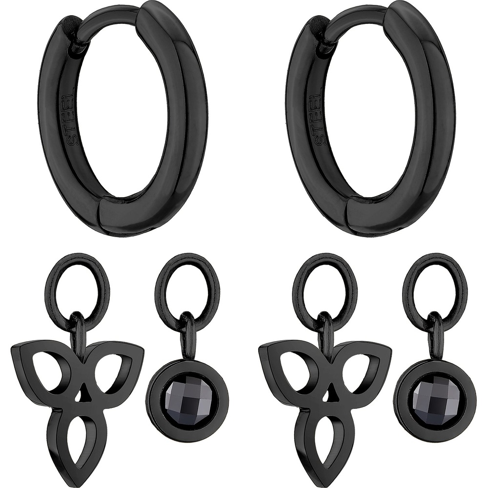 Tamaris Créoles Acier inoxydable Boucles d'oreilles