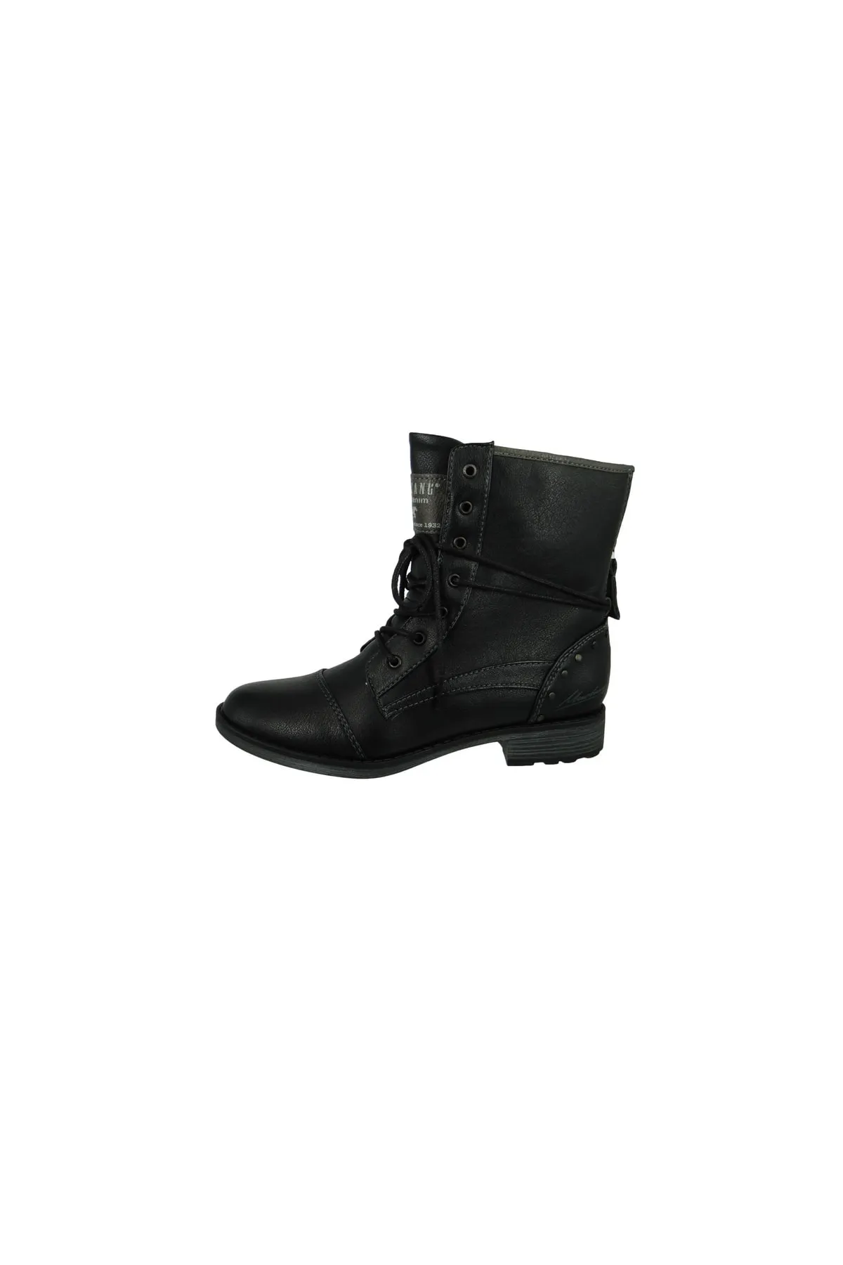 Mustang  Stiefelette - Schwarz - Blockabsatz