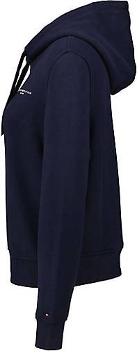 TOMMY HILFIGER Damen Sweatshirt 1985 RLX MINI CORP LOGO HOODIE