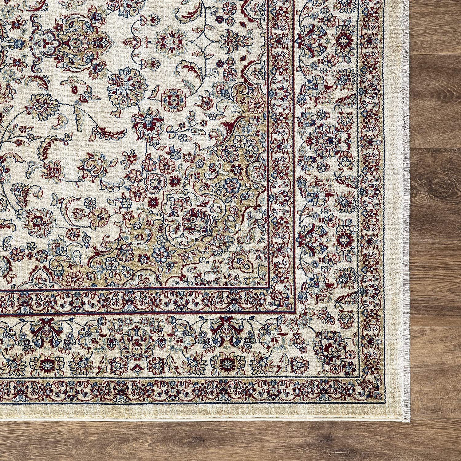 Orientteppich SHIRAZ 2156A, TEPPIA, rechteckig, Höhe: 8 mm, Wohnzimmerteppich teppichläufer flur rutschfest