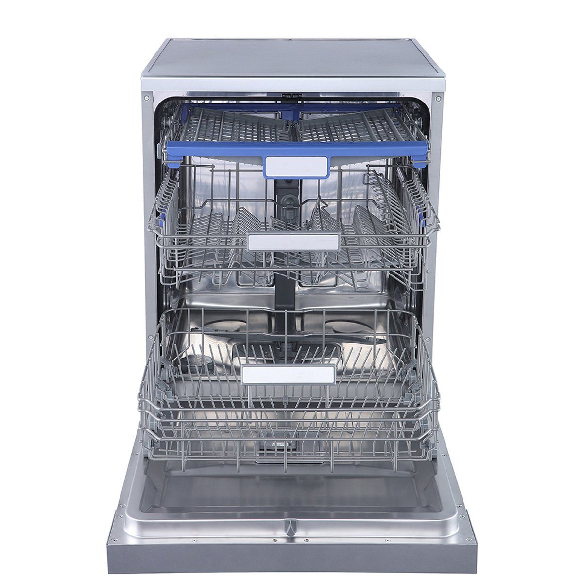 KKT KOLBE Standgeschirrspüler, DW614FS, 10 l, 14 Maßgedecke, 60cm / Edelstahl / AquaStop / 7 Programme / 14 Maßgedecke