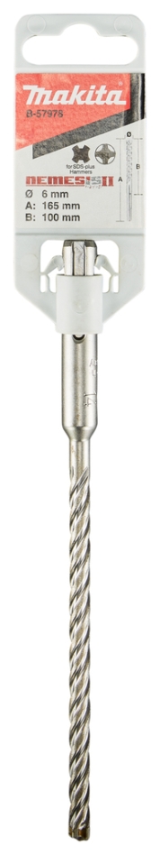 Accesorii Makita B-57978 P4S Burghiu SDS-PLUS 6x165mm