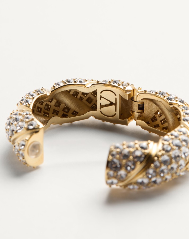 Pas Plus enkele oorbel van metaal met Swarovski®-kristallen