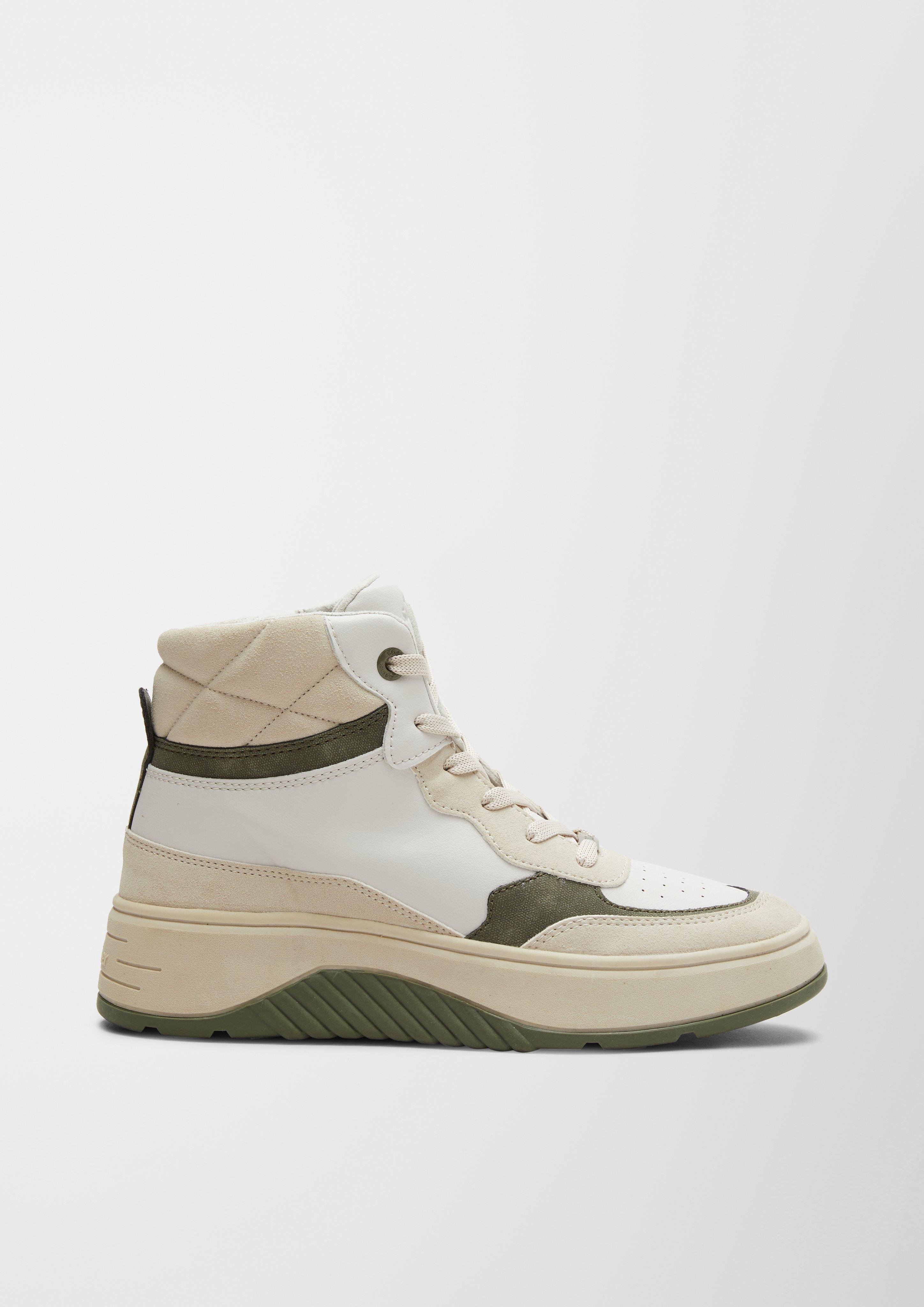 High Sneaker im Fabricmix  6006485-119