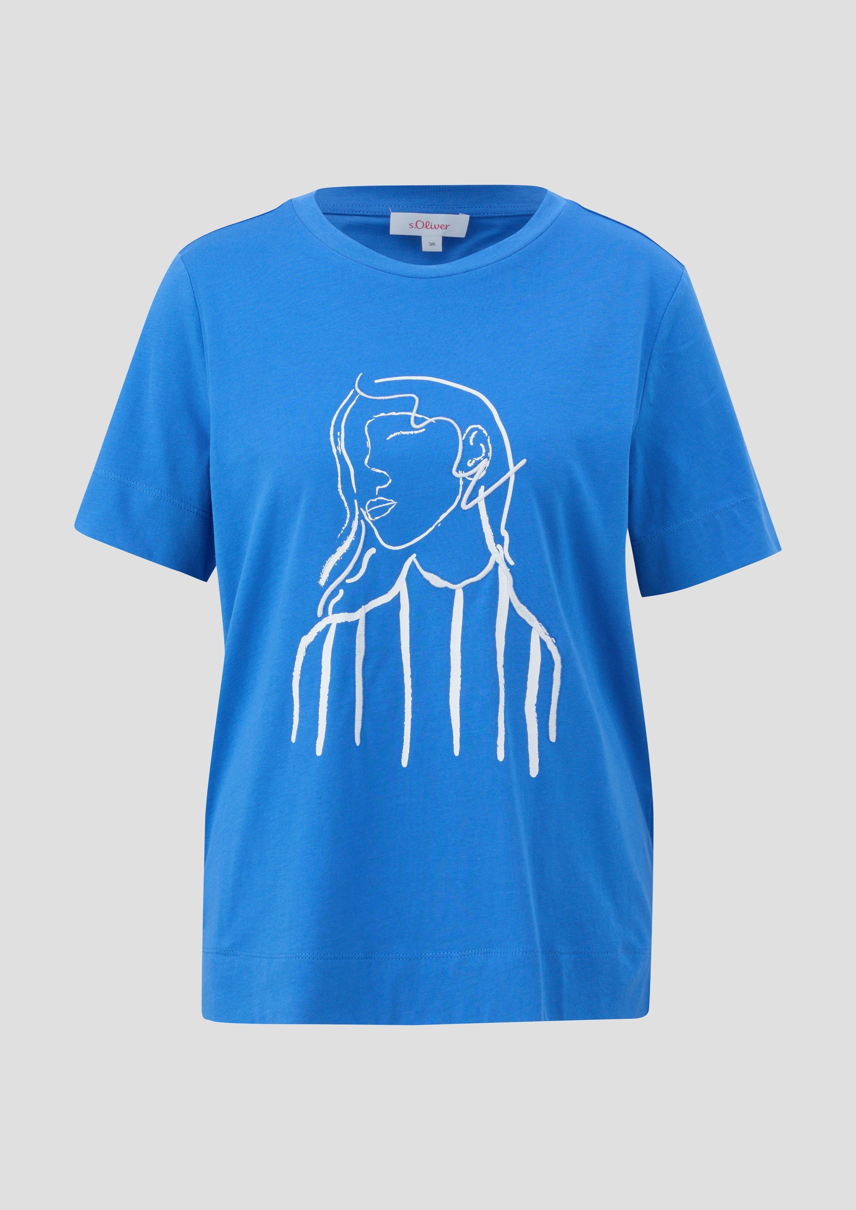 T-Shirt mit Artwork  2144447-55D0