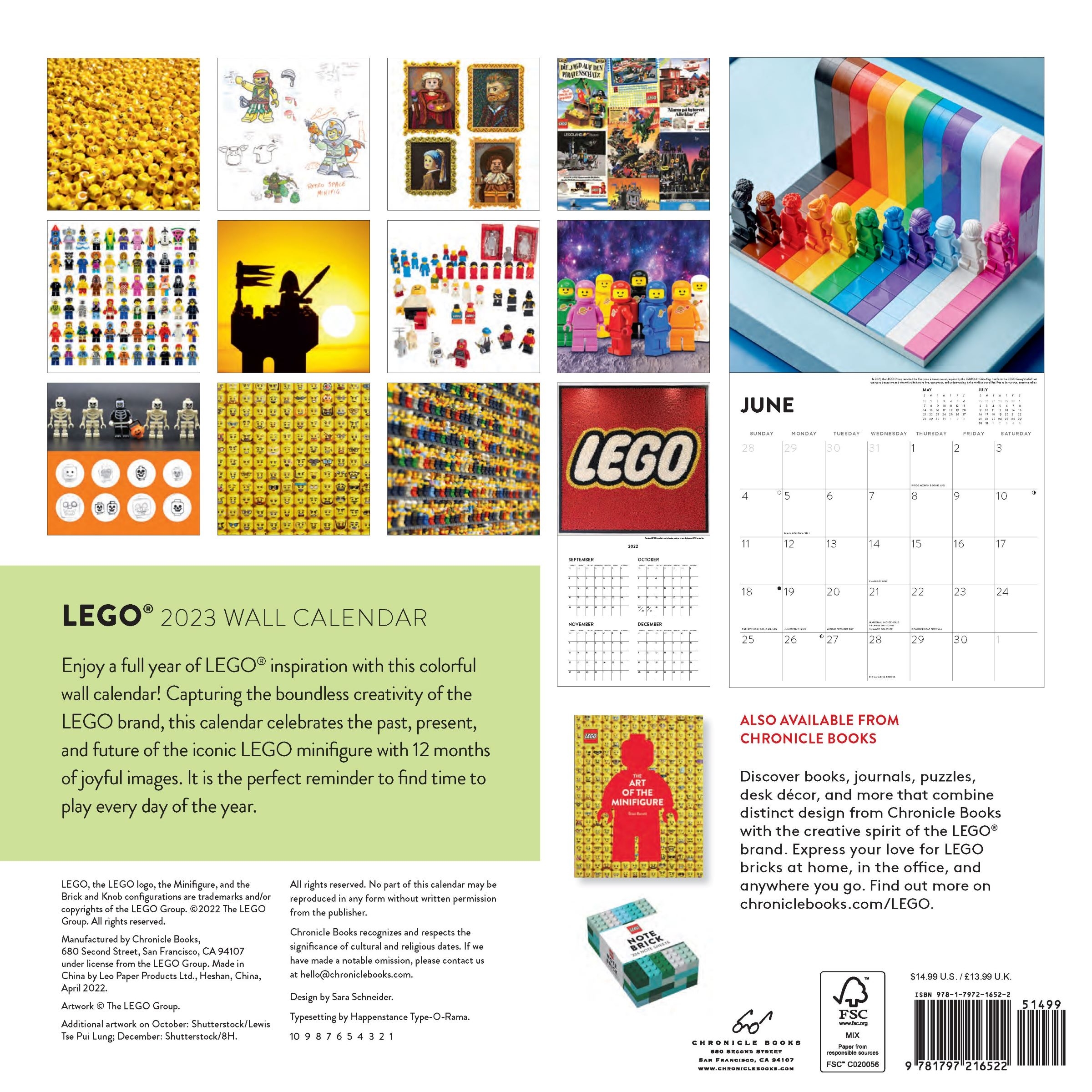 2023 LEGO® Wall Calendar 5007620