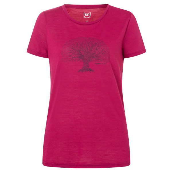 super.natural - Women's Tree of Knowledge Tee - Merinoshirt