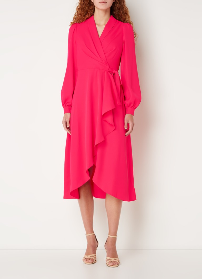 Phase Eight Philippa midi haljina na preklop s V-izrezom