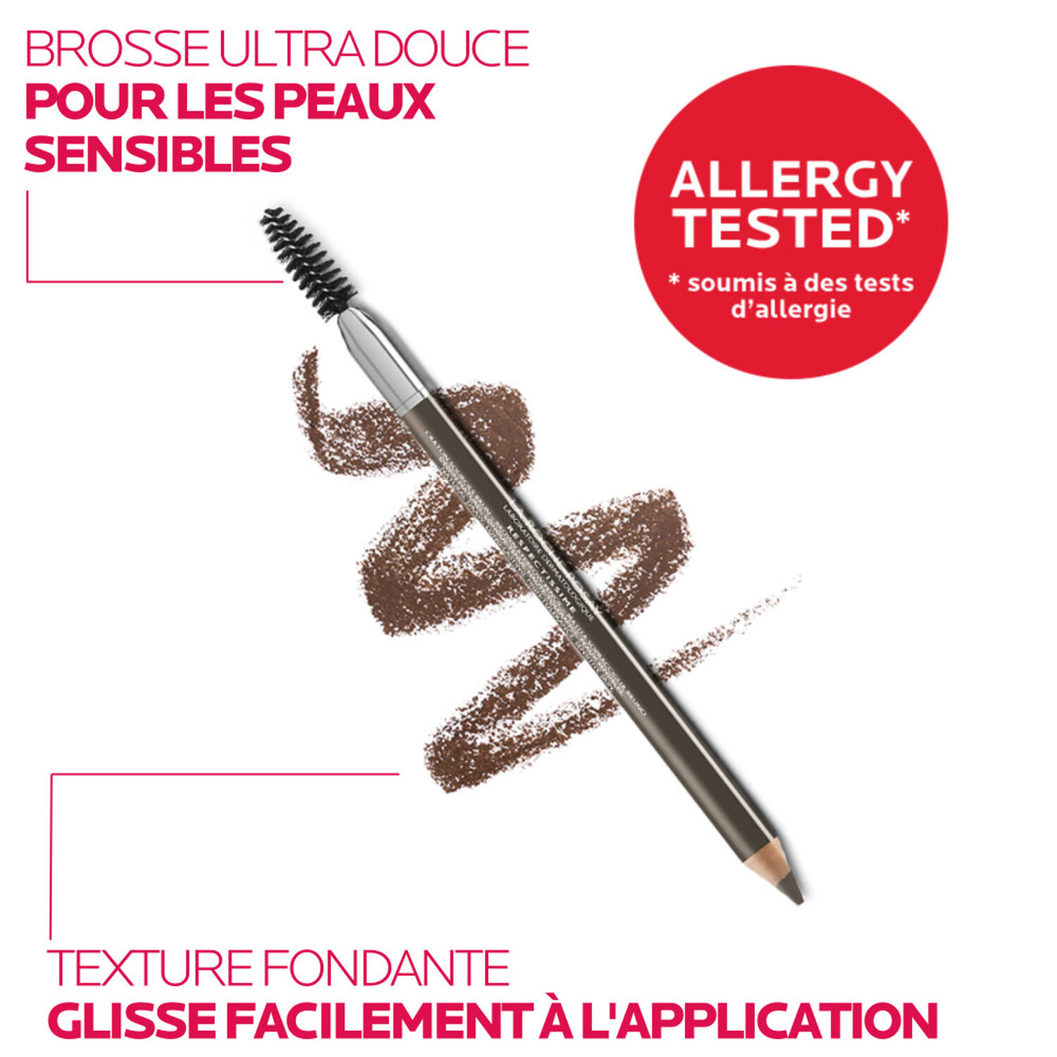 la roche-posay Toleriane Crayon Qui Redéfinit, Restructure Et Remodèle La Ligne De Sourcil 1.3 gr