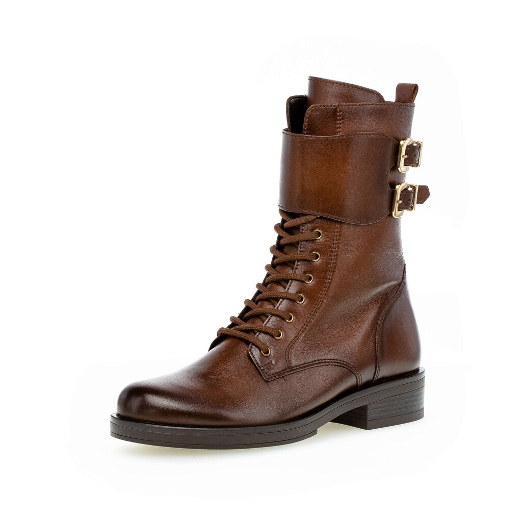 Gabor fashion Schnürstiefelette braun