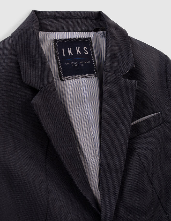 Veste de costume marine faux-uni garçon