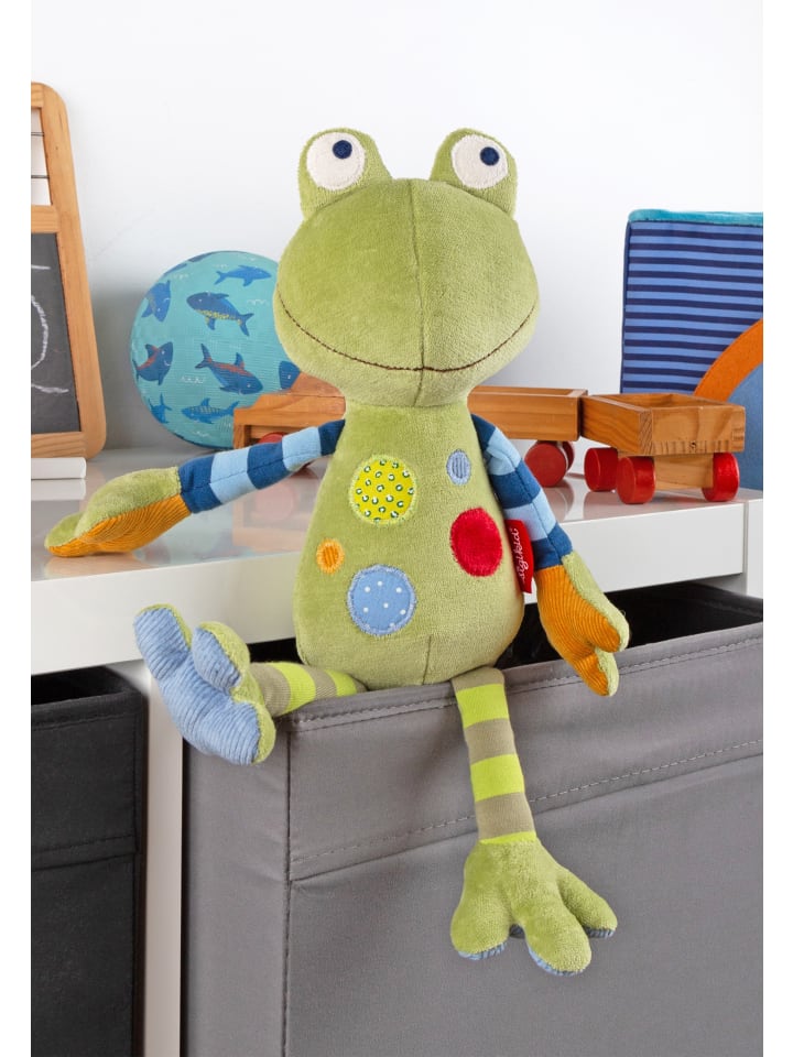 Sigikid Kuscheltier Frosch Patchwork Sweety in grün/bunt günstig kaufen onesize