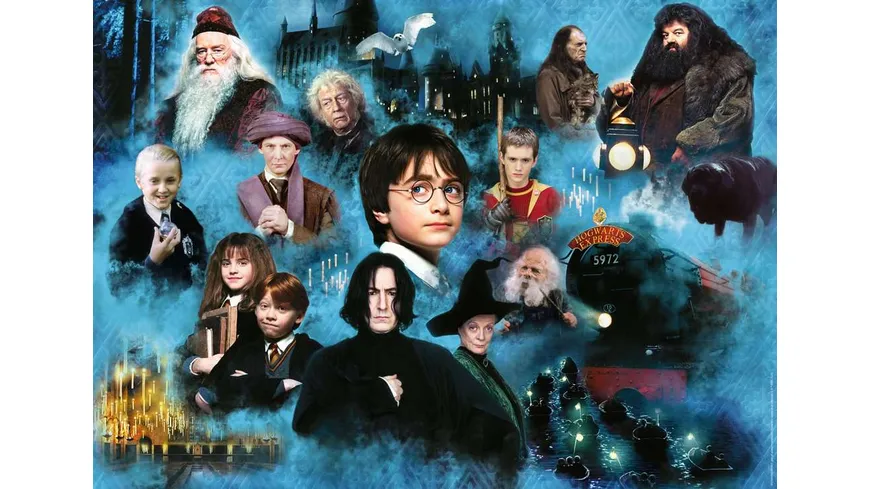 Ravensburger Puzzle - Harry Potters magische Welt - 1000 Teile Harry Potter Puzzle