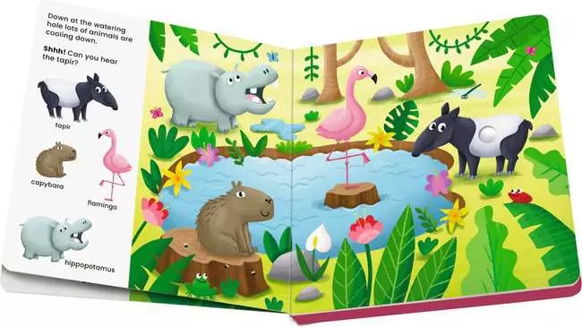 Play+ Shh…Who's there? Jungle Animals