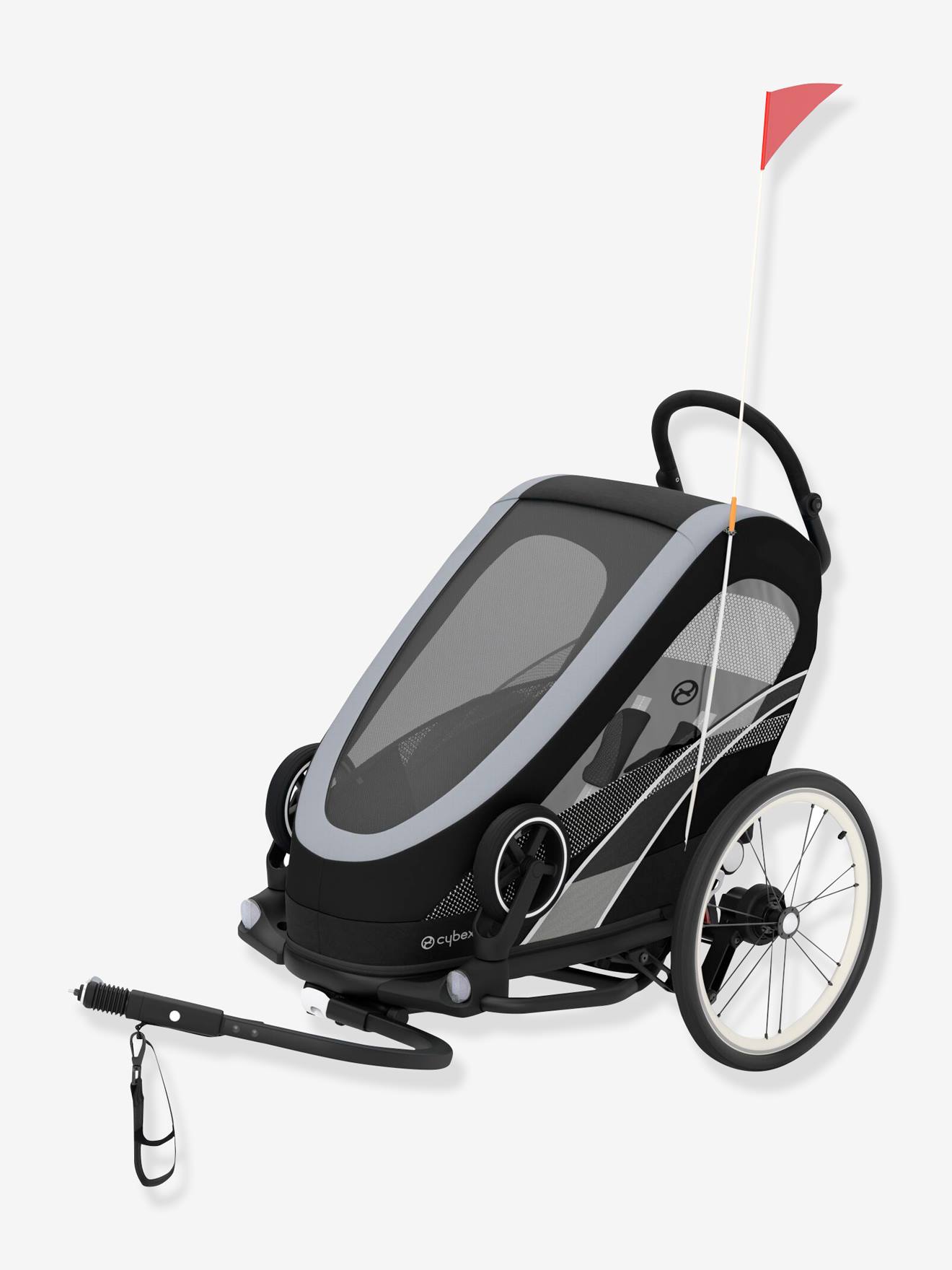Poussette Zeno bike One Box CYBEX turquoise