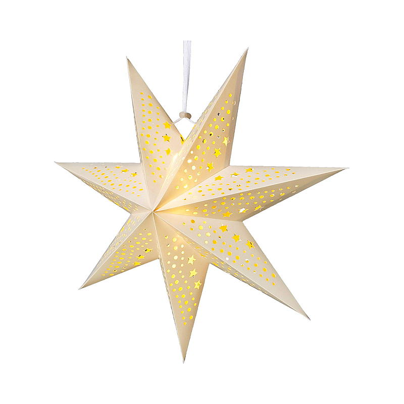 Light IT Julestjerne 45 cm, m/LED-lys batteridrevet