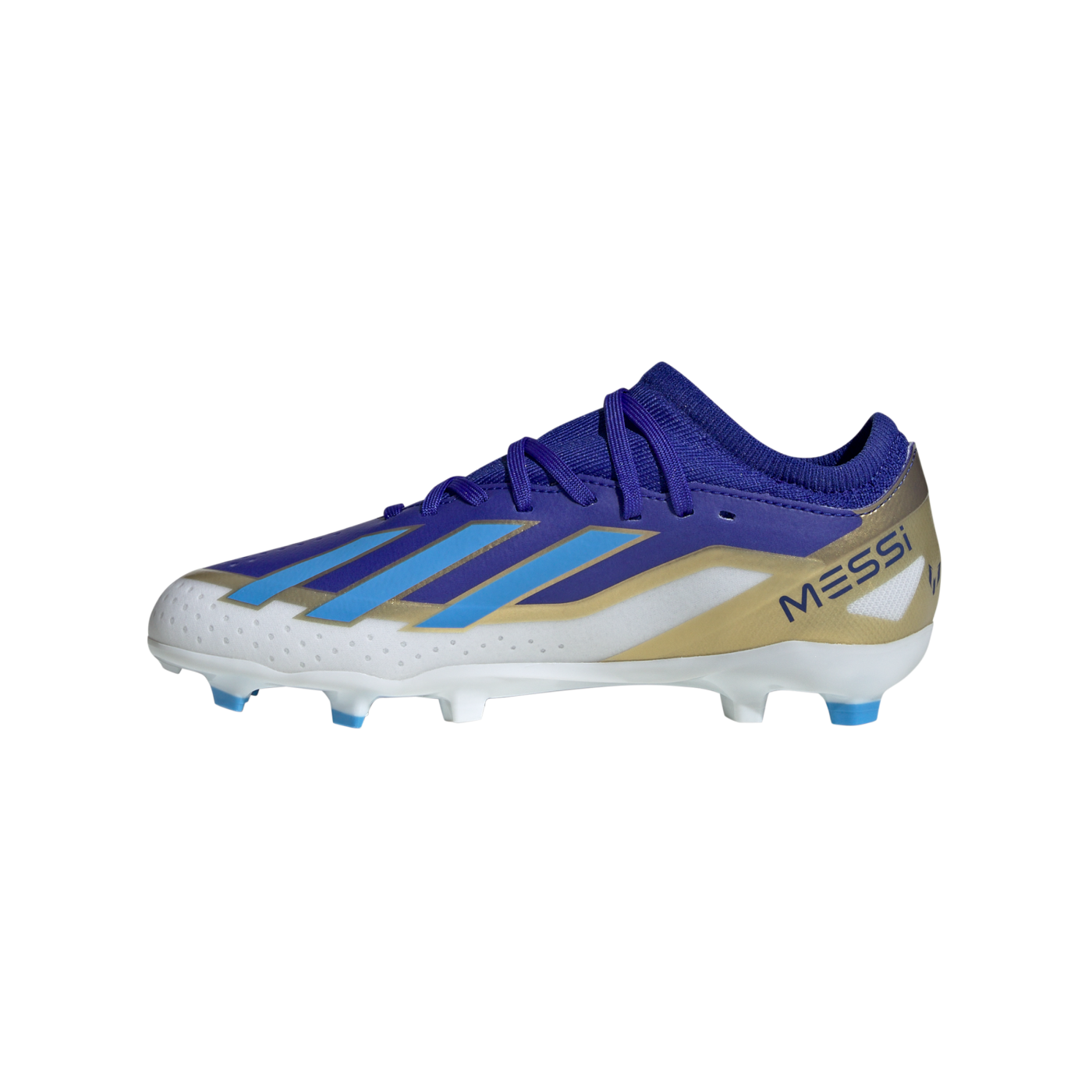 adidas X Crazyfast League FG Messi Kids Blau