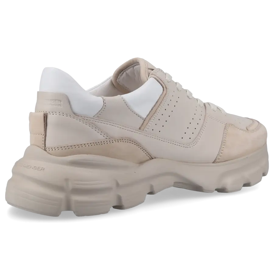 Kennel & Schmenger - Sneaker low FEVER Kalbsleder - beige