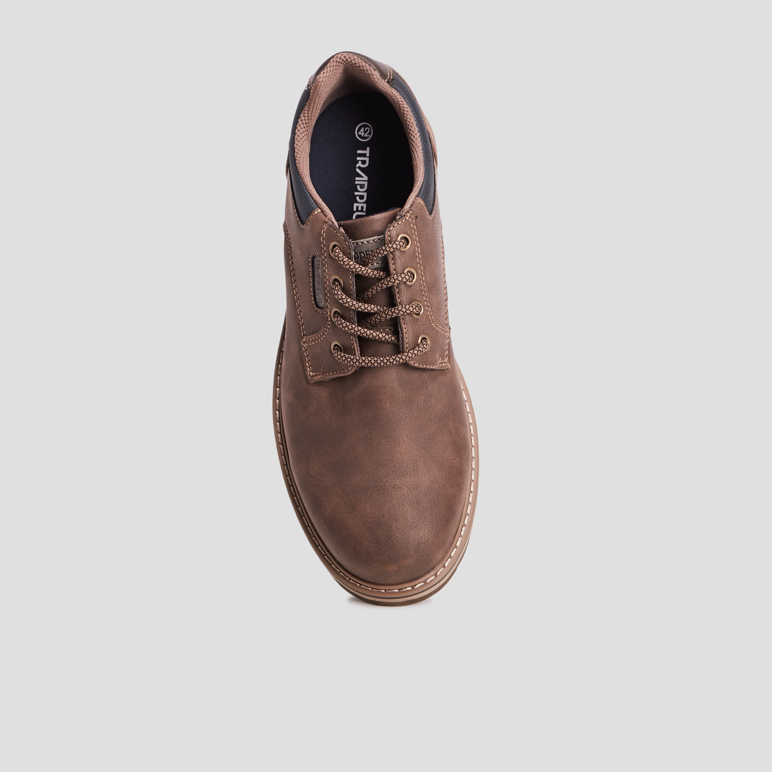Derbies Trappeur marron homme | La Halle