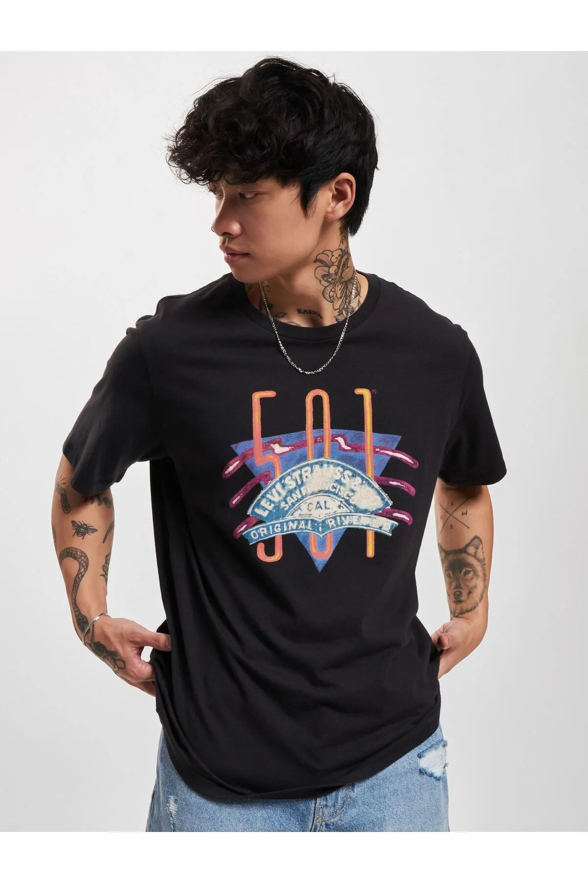 Levi&'s  Herren Levis Grafik T-Shirt