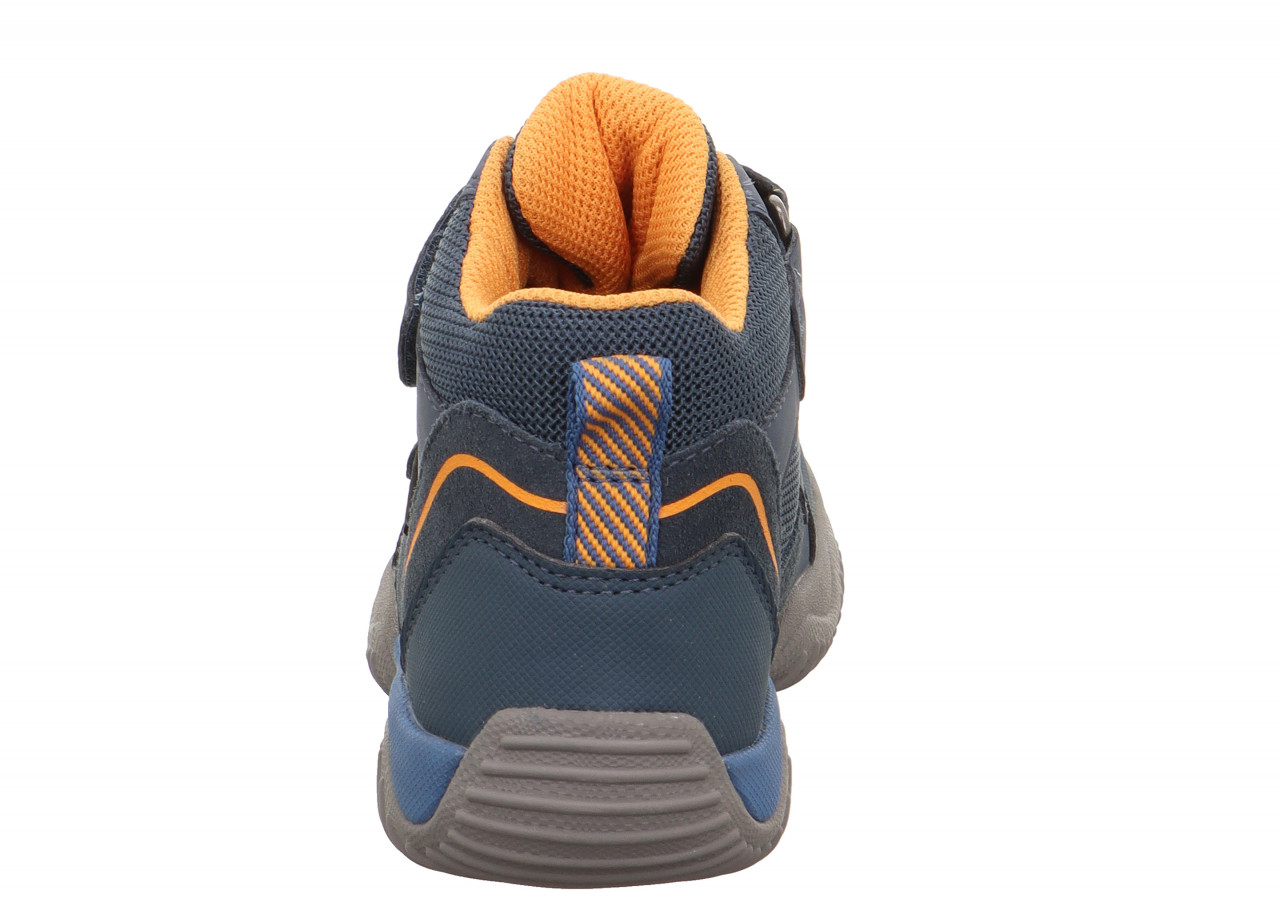 STORM - Blau/OrangeSneaker high mit Klettverschluss