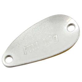 FTM Trout Spoon Bee (Weiß Glitter/Silber)