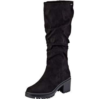 s.Oliver Langschaftstiefel in schwarz