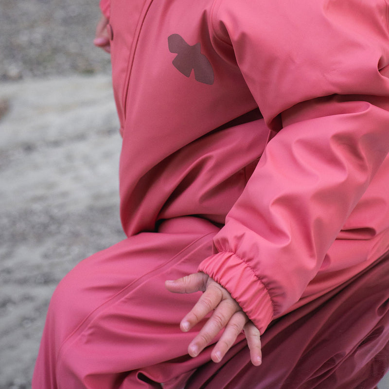 aarhus rain suit rhubarb sorbet - Rot