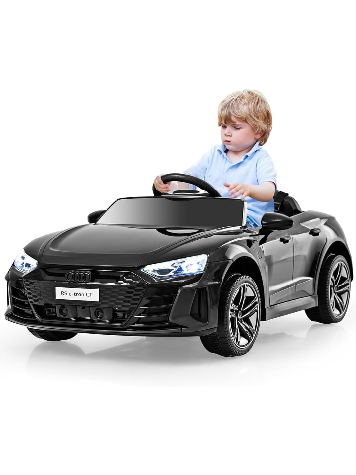 COSTWAY 12V Elektroauto Audi RS in Schwarz günstig kaufen 105 cm