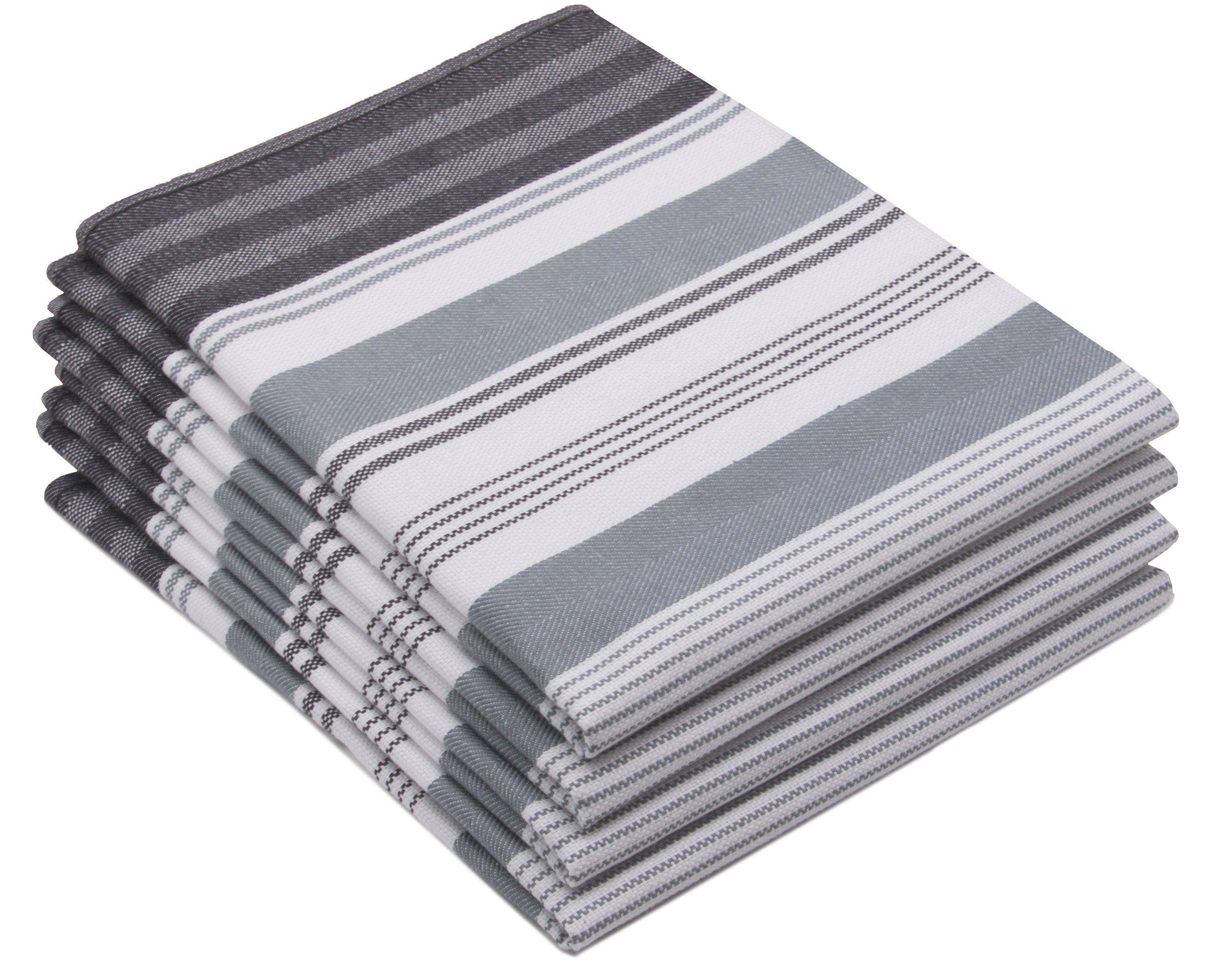 ZOLLNER Geschirrtuch, (Spar-Set, 4-tlg), vom Hotelwäschespezialisten, 50 x 70 cm, 100% Baumwolle, vom Hotelwäschespezialisten