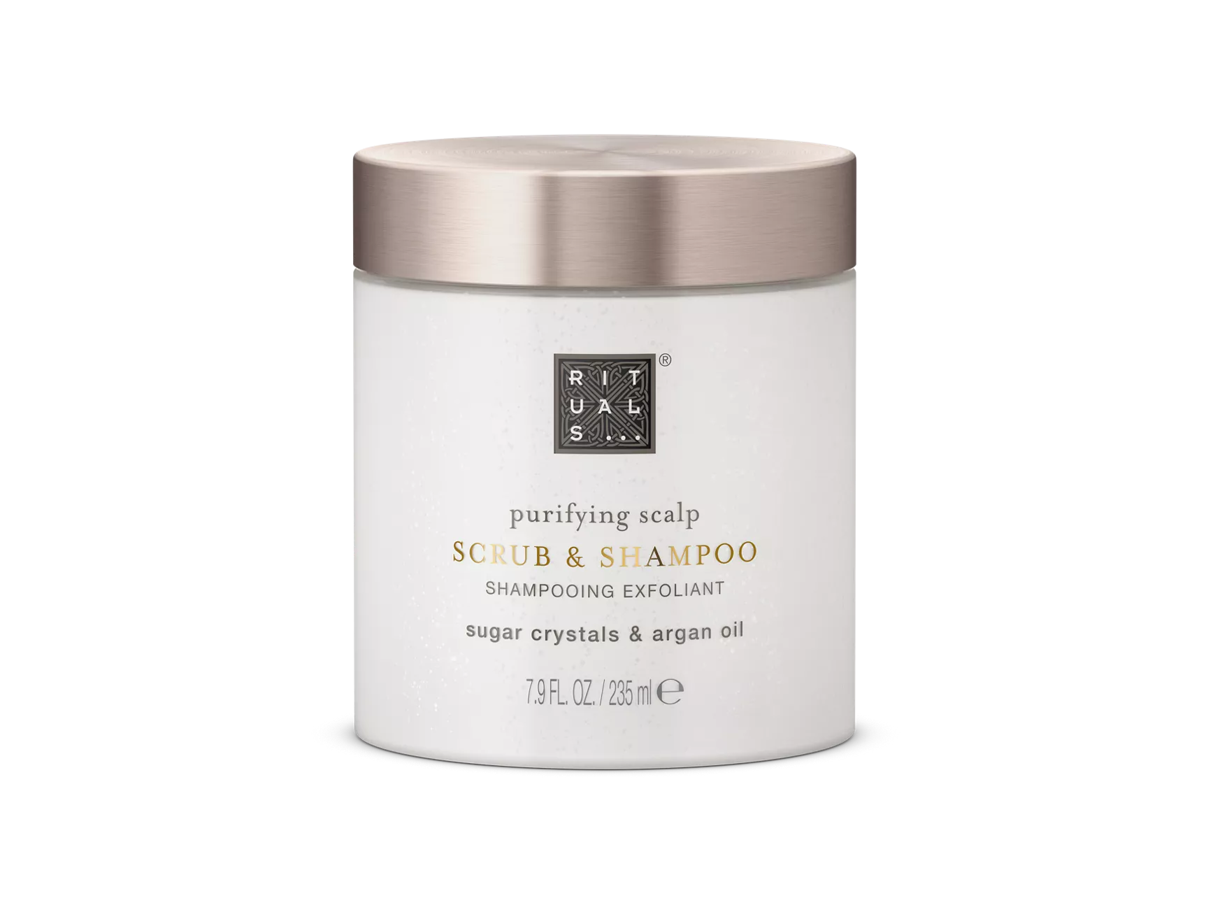 Gommage et shampoing purifiants pour le cuir chevelu