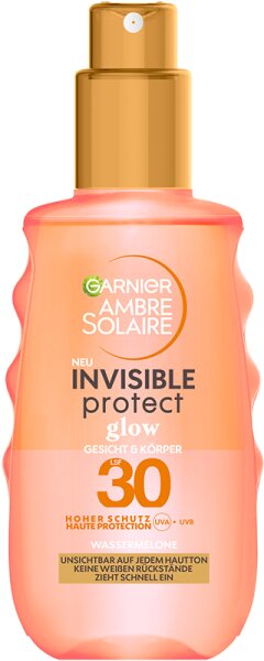 Garnier Ambre Solaire Invisible Protect Glow LSF 30 Sonnenspray