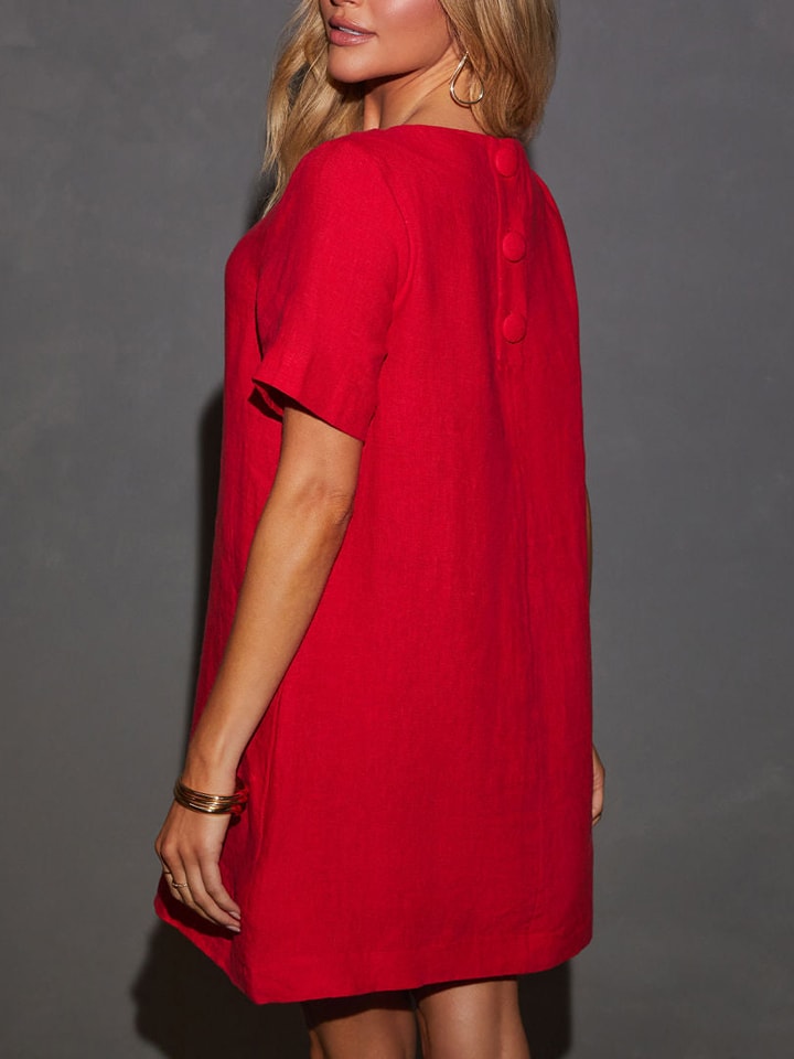 LA Angels Kleid in Rot günstig kaufen