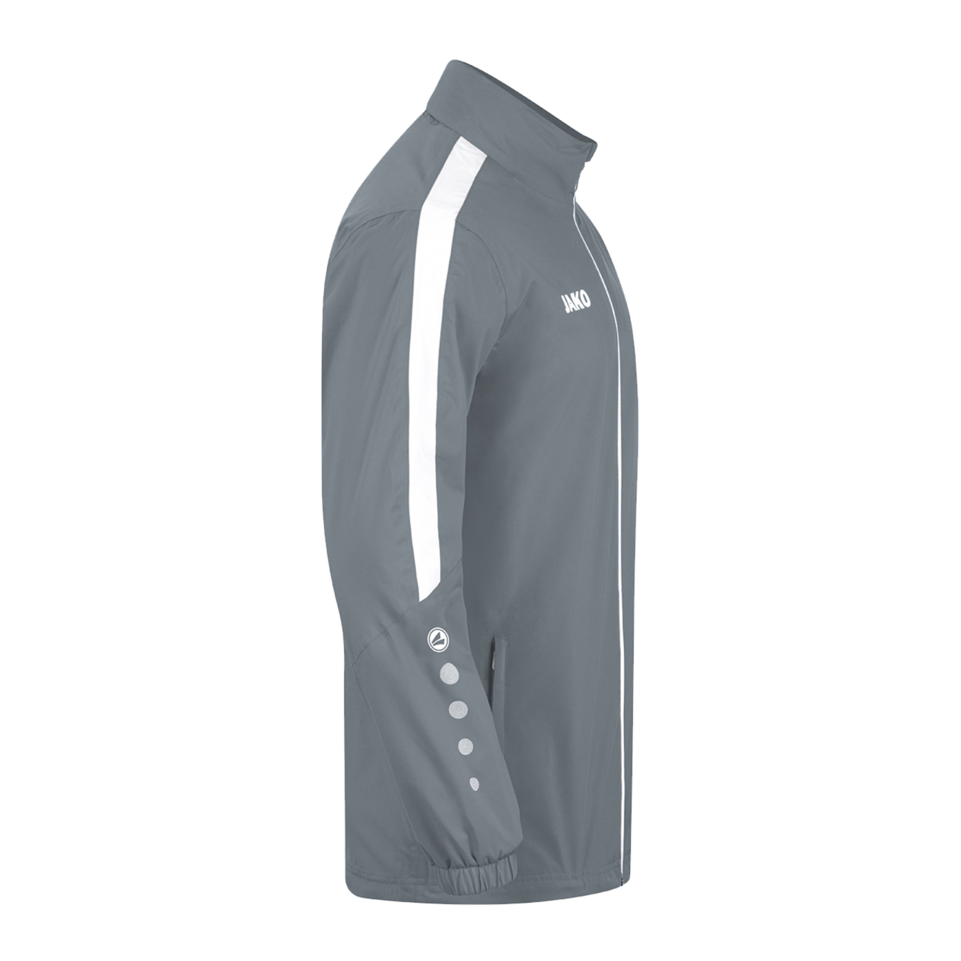 JAKO Power Allwetterjacke Grau Weiss F840