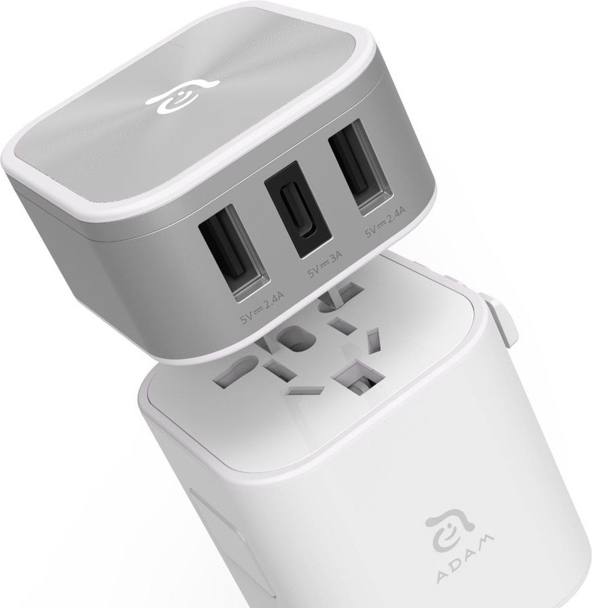 ADAM Elements Omnia T3 Triple Universal Weltstecker