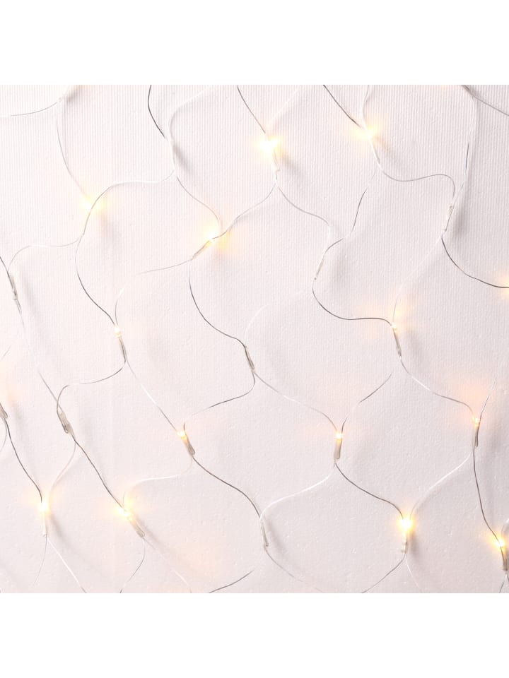 MARELIDA LED Lichternetz für Buchsbaum mit Blinkfunktion D: 50cm in transparent günstig kaufen onesize