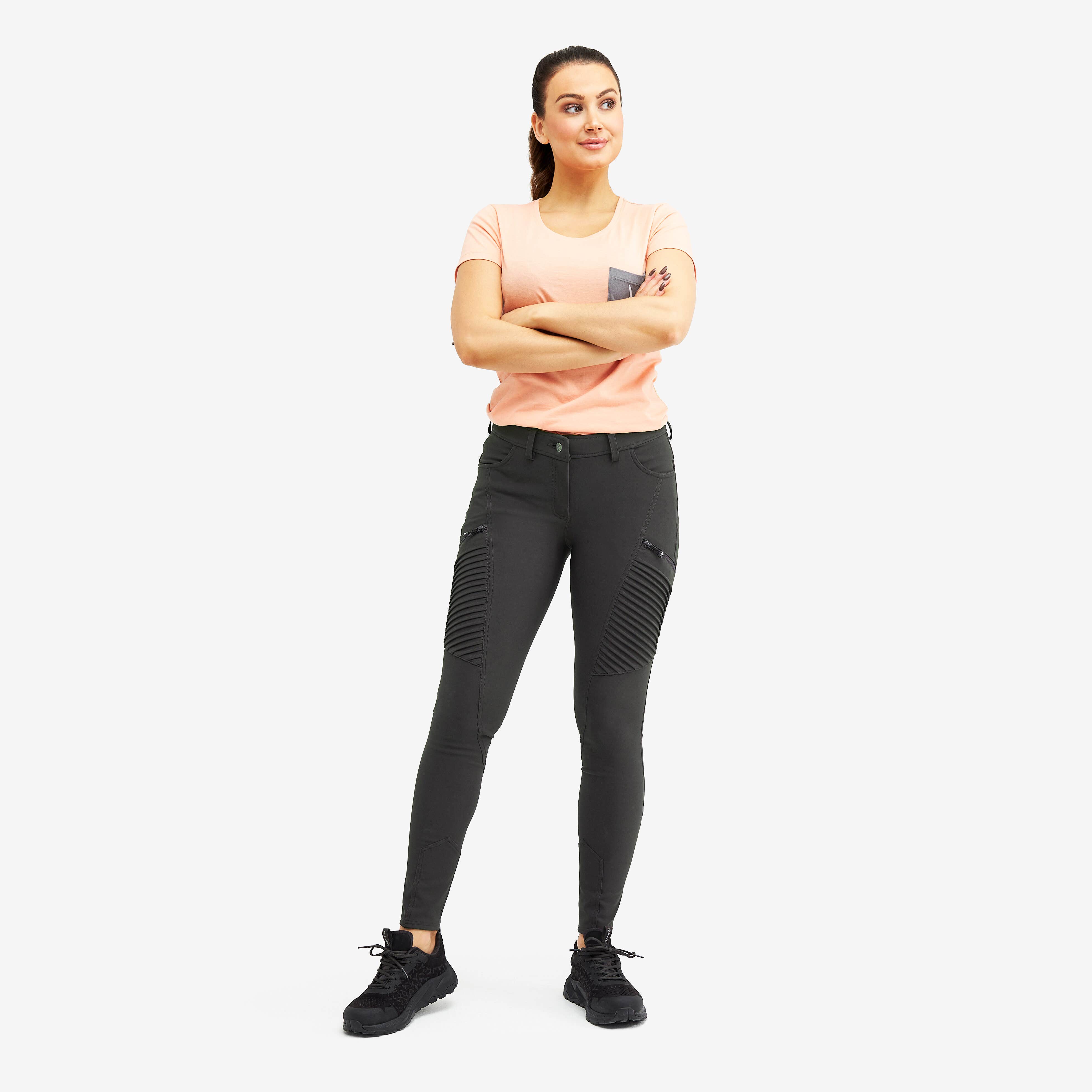 Pusher Outdoor Jeans Femme Anthracite