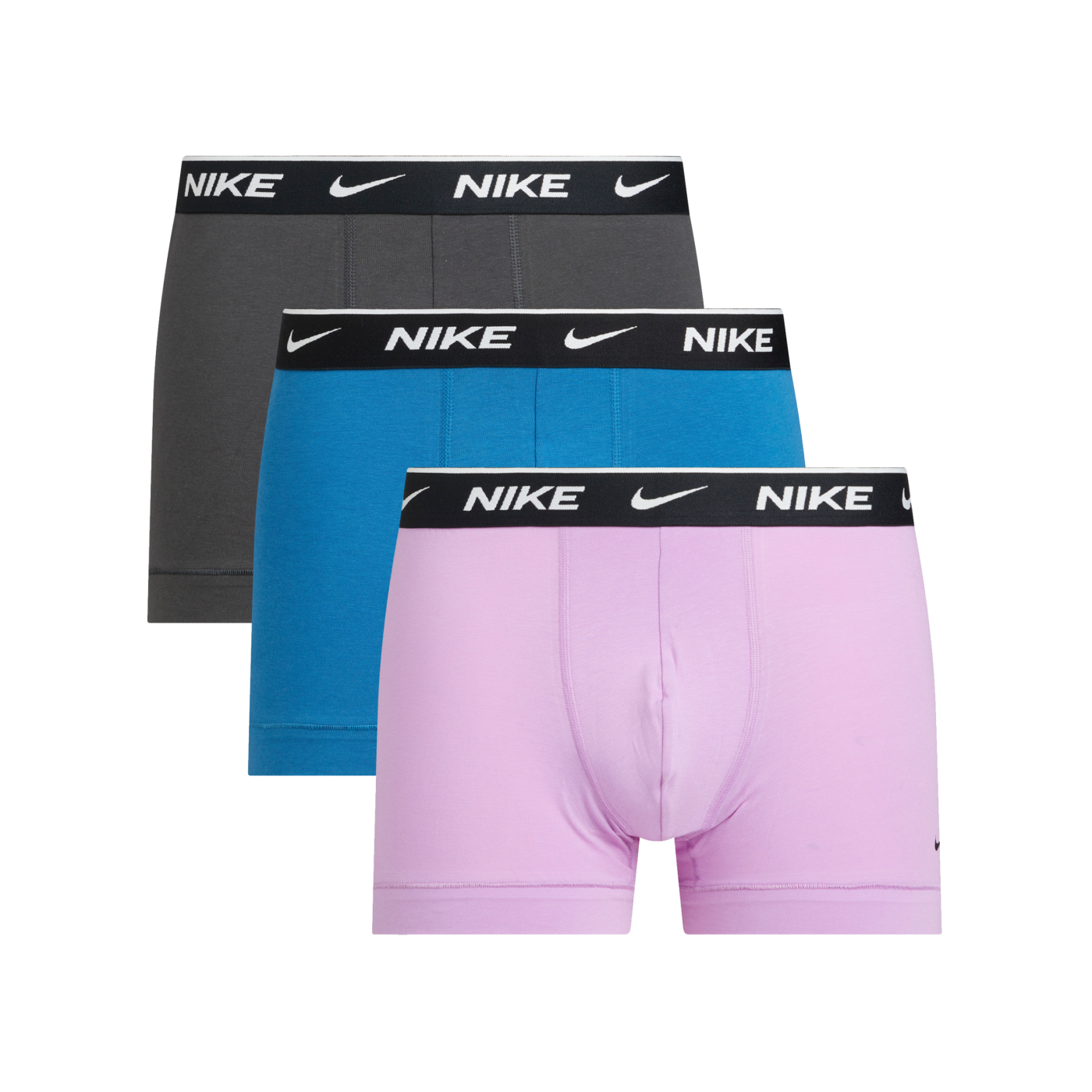Nike Cotton Trunk Boxershort 3er Pack Rosa FGG9