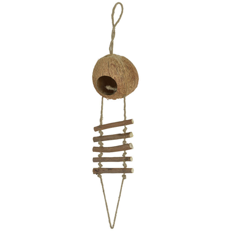 AniOne Spielplätze & Klettergerüste AniOne Kokosnusshaus mit Leiter 56 cm