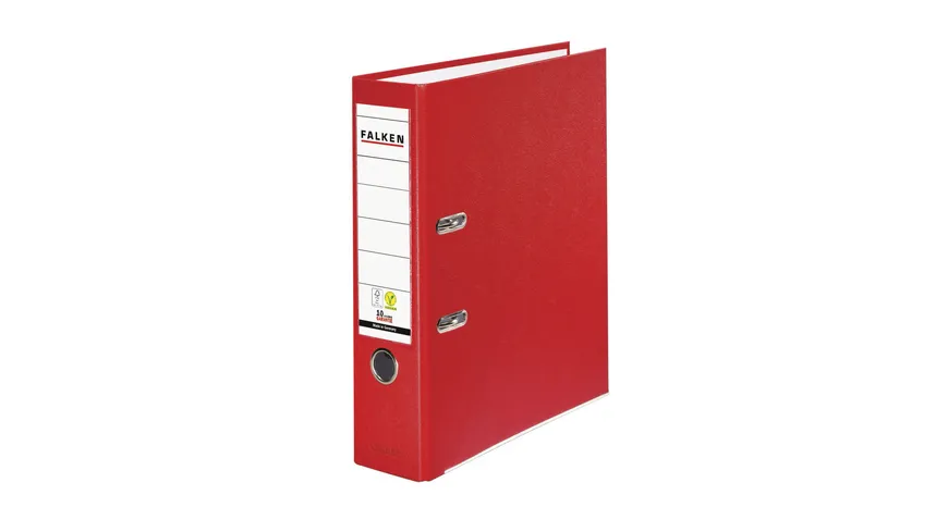 Ordner PP A4 8cm rot
