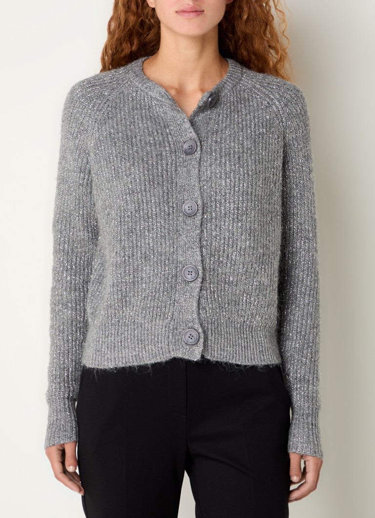 Gilet in maglia grossa Beaumont Brent con lurex