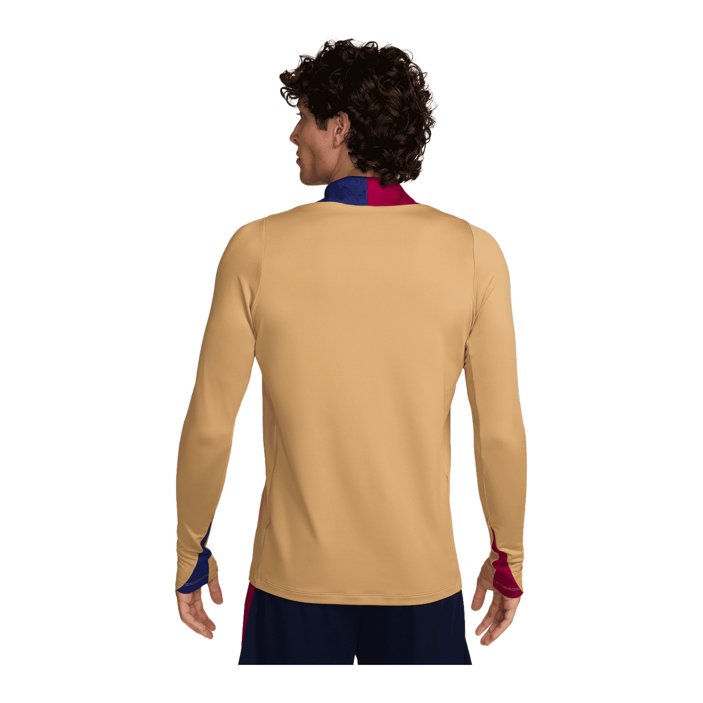Nike FC Barcelona Strike Drill Top Sweatshirt Gold F717