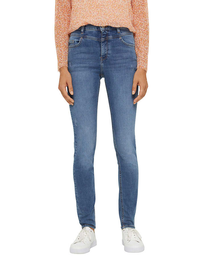 ESPRIT Jeans - Skinny fit - in Blau günstig kaufen
