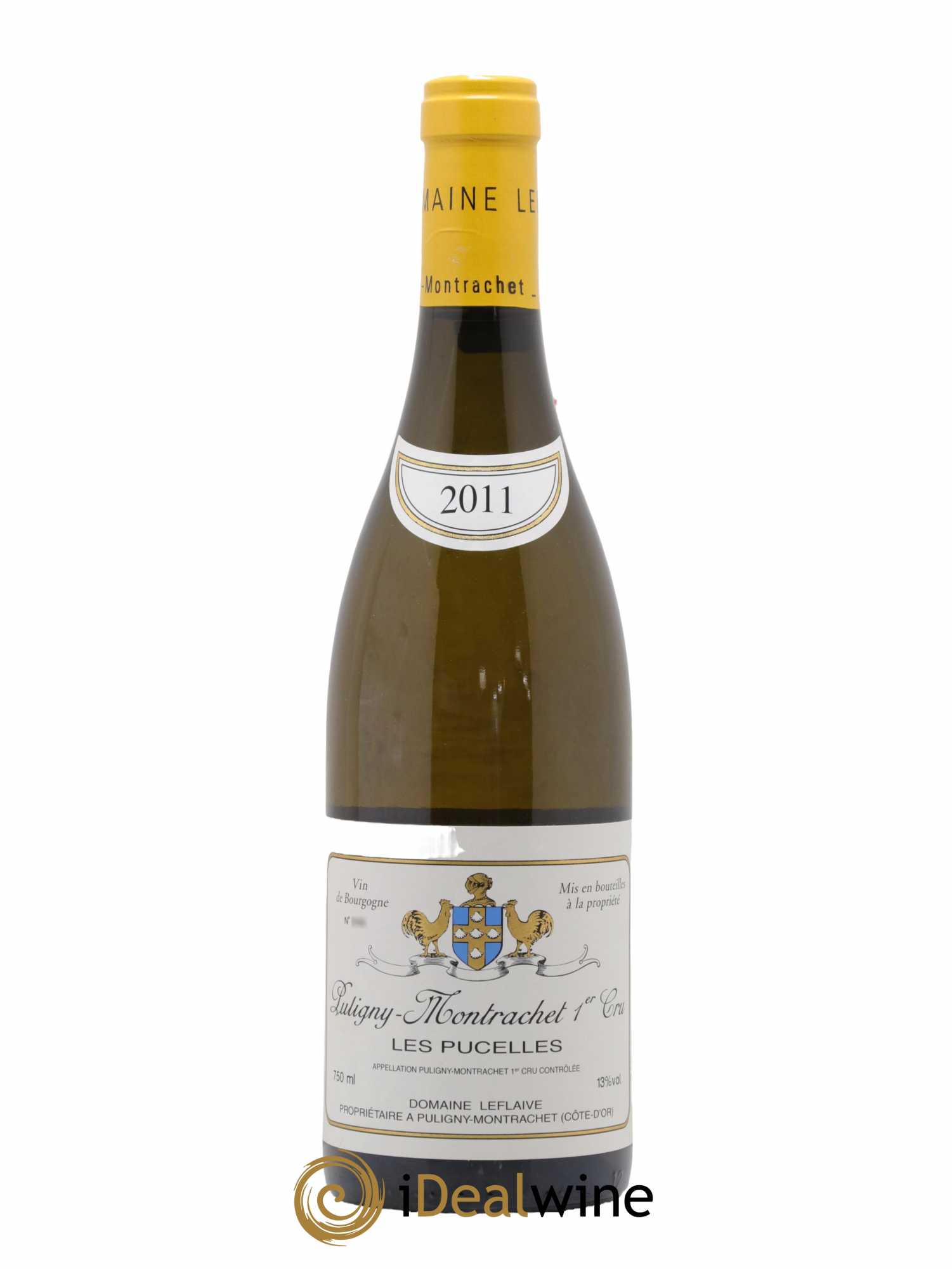 Puligny-Montrachet 1er Cru Les Pucelles Leflaive (Domaine)  2011 - Lot de 1 Bouteille