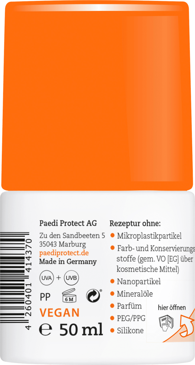 Sonnenroller Kids LSF 50+, 50 ml