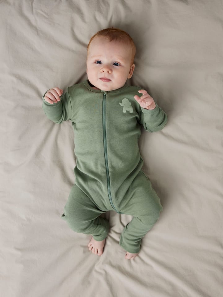 name it 2er Pack Schlafstrampler NBMNIGHTSUIT ZIP ELEPHANT in sea foam günstig kaufen
