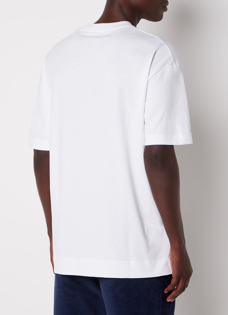 T-shirt SAMSØE SAMSØE Joel με λογότυπο από οργανικό βαμβάκι